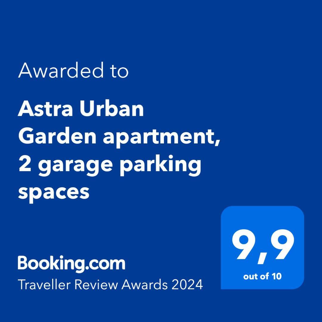 Astra Urban Garden Apartment, 2 Garage Parking Spaces * Zagreb